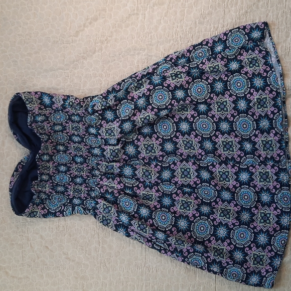 Kismet strapless summer dress paisley inspired size medium - Picture 5 of 11